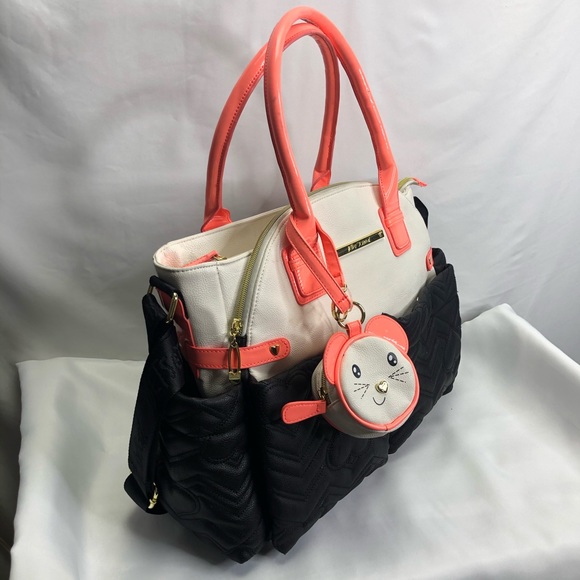 Betsy Johnson Large Diaper Bag - Picture 2 of 12